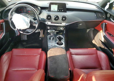 2021 Kia Stinger Gt-line, uszkodzenie: Przód, Copart lot 69029756, zdjęcie 8 z 12