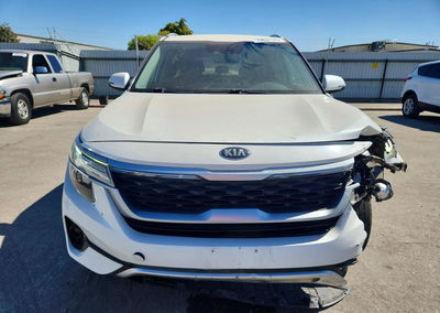 2021 Kia Seltos S, пошкодження: Передня частина, Copart лот 70837176, фото 5 з 12
