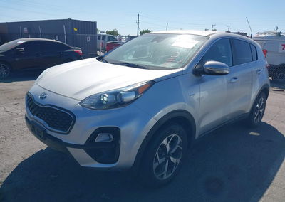 2020 Kia Sportage Lx, пошкодження: Правий бік, Iaai лот 46130035, фото 2 з 16