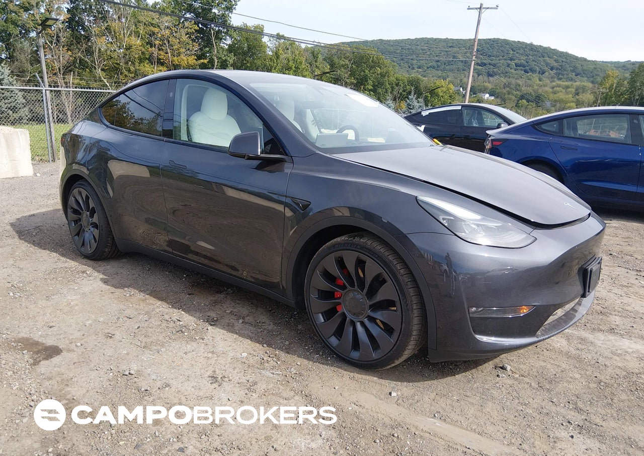 2024 Tesla Model Y Performance Dual Motor All-wheel Drive, uszkodzenie: Zalanie, Iaai lot 46182591