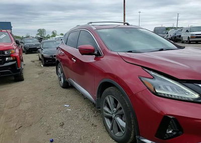 2019 Nissan Murano S, Front End damage, Copart lot 68972496, photo 14 of 15