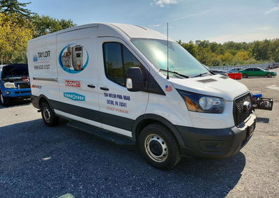 2023 Ford Transit 250 Delivery Van, uszkodzenie: Tył, Copart lot 71204146, zdjęcie 4 z 13