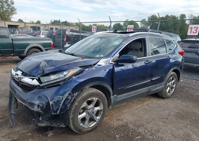 2019 Honda Cr-v Ex-l, пошкодження: Передня частина, Iaai лот 46210142, фото 6 з 17