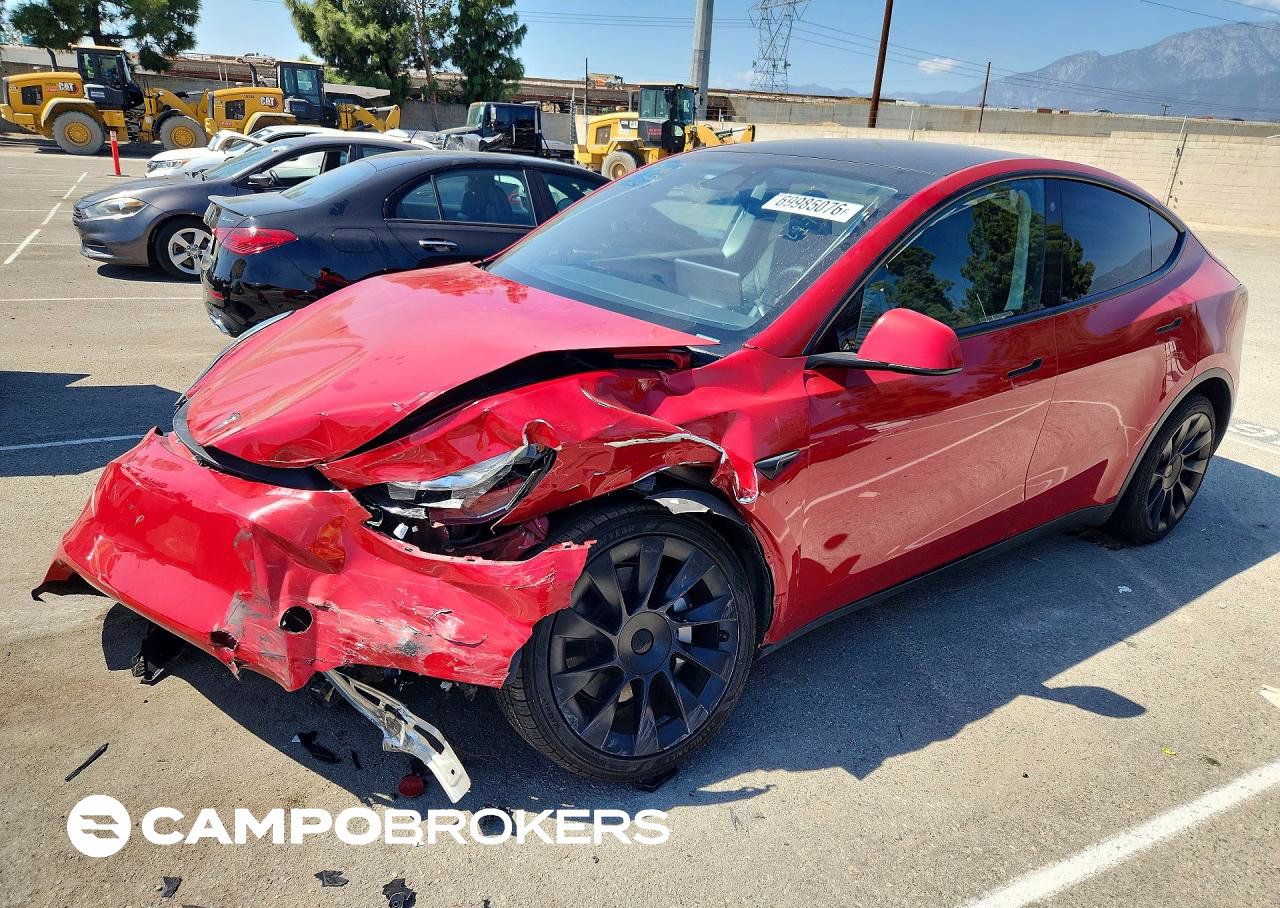 2023 Tesla Model Y, uszkodzenie: Przód, Copart lot 69985076
