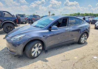 2023 Tesla Model Y, daño Techo, Copart lote 65926536