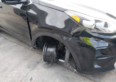 2020 Kia Sportage Lx, Right Side damage, Iaai lot 46136491, photo 6 of 22