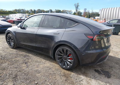 2024 Tesla Model Y Performance Dual Motor All-wheel Drive, uszkodzenie: Zalanie, Iaai lot 46182591, zdjęcie 3 z 11