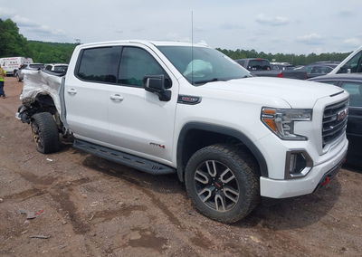 2020 Gmc Sierra 1500 4wd  Short Box At4, daño Trasero derecho, Iaai lote 45077362