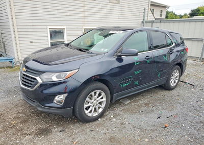 2020 Chevrolet Equinox Lt, пошкодження: Бік, Copart лот 68972846