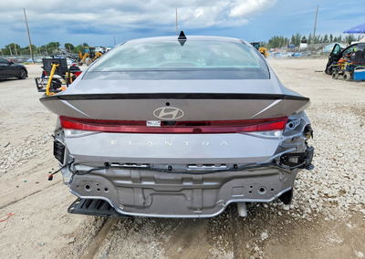 2026 Hyundai Elantra Sel Sport, Rear End damage, Copart lot 71922516, photo 6 of 13