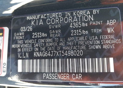 2026 Kia K5 Gt-line Fwd, daño Frontal, Iaai lote 45962789, foto 9 de 18