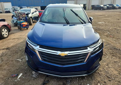 2022 Chevrolet Equinox Lt, Side damage, Copart lot 64915606, photo 5 of 15