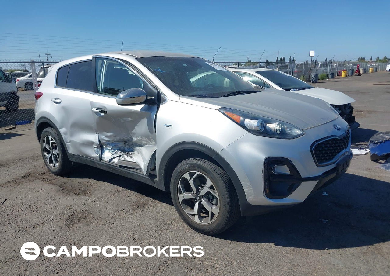 2020 Kia Sportage Lx, пошкодження: Правий бік, Iaai лот 46130035