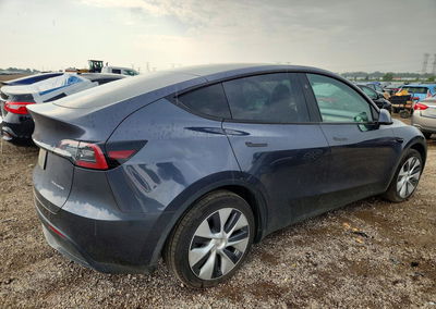 2023 Tesla Model Y, daño Lateral, Copart lote 67203446, foto 3 de 14