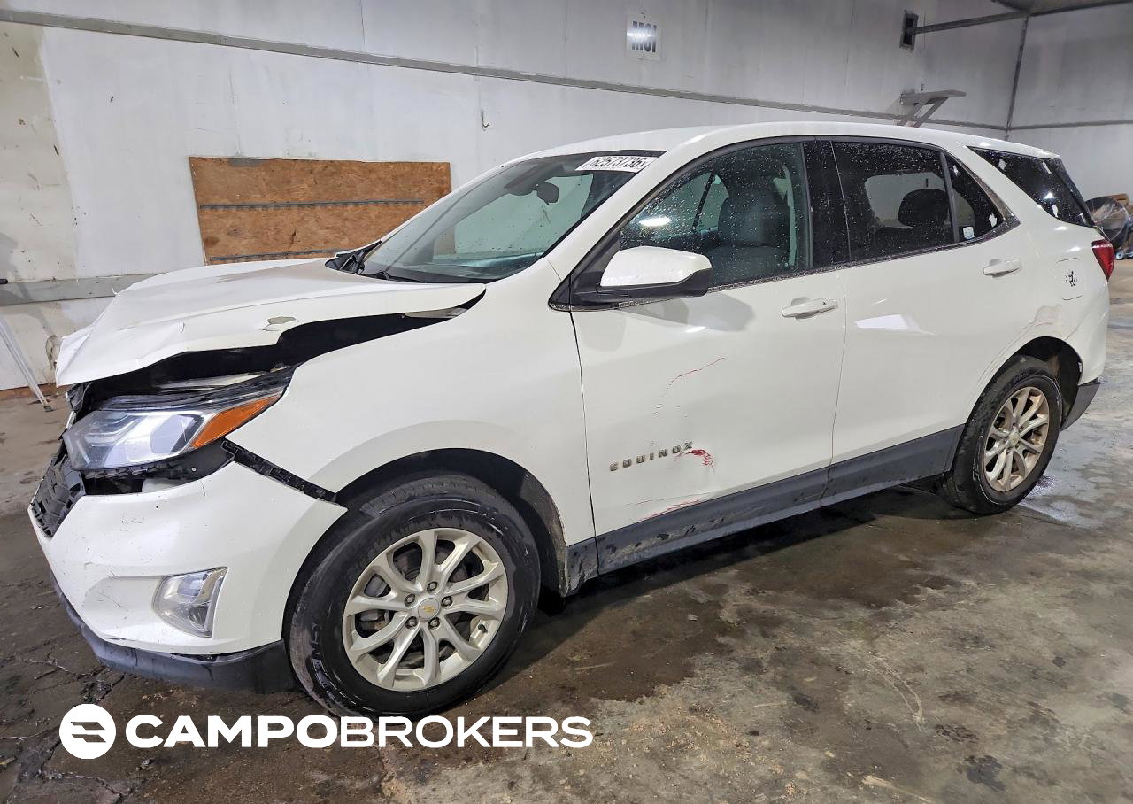 2020 Chevrolet Equinox Lt, daño Generalizado, Copart lote 62573736