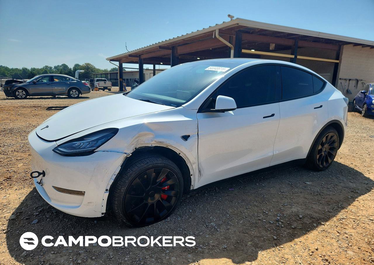 2023 Tesla Model Y, uszkodzenie: Przód, Copart lot 64448916