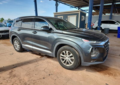 2020 Hyundai Santa Fe Sel, Front End damage, Copart lot 64839926, photo 4 of 14