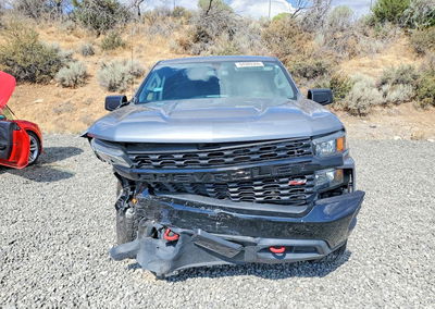 2020 Chevrolet Silverado K1500 Trail Boss Custom, daño Frontal, Copart lote 64989366, foto 5 de 12