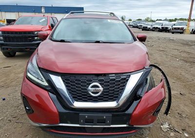 2019 Nissan Murano S, Front End damage, Copart lot 68972496, photo 5 of 15