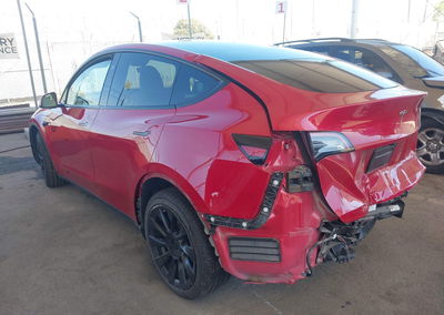 2023 Tesla Model Y Awd/long Range Dual Motor All-wheel Drive, daño Trasero, Iaai lote 46307449, foto 3 de 20