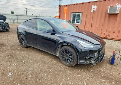 2022 Tesla Model Y, daño Frontal, Copart lote 56080806, foto 4 de 14