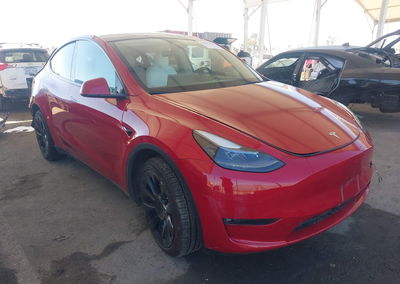 2023 Tesla Model Y Awd/long Range Dual Motor All-wheel Drive, daño Trasero, Iaai lote 46307449