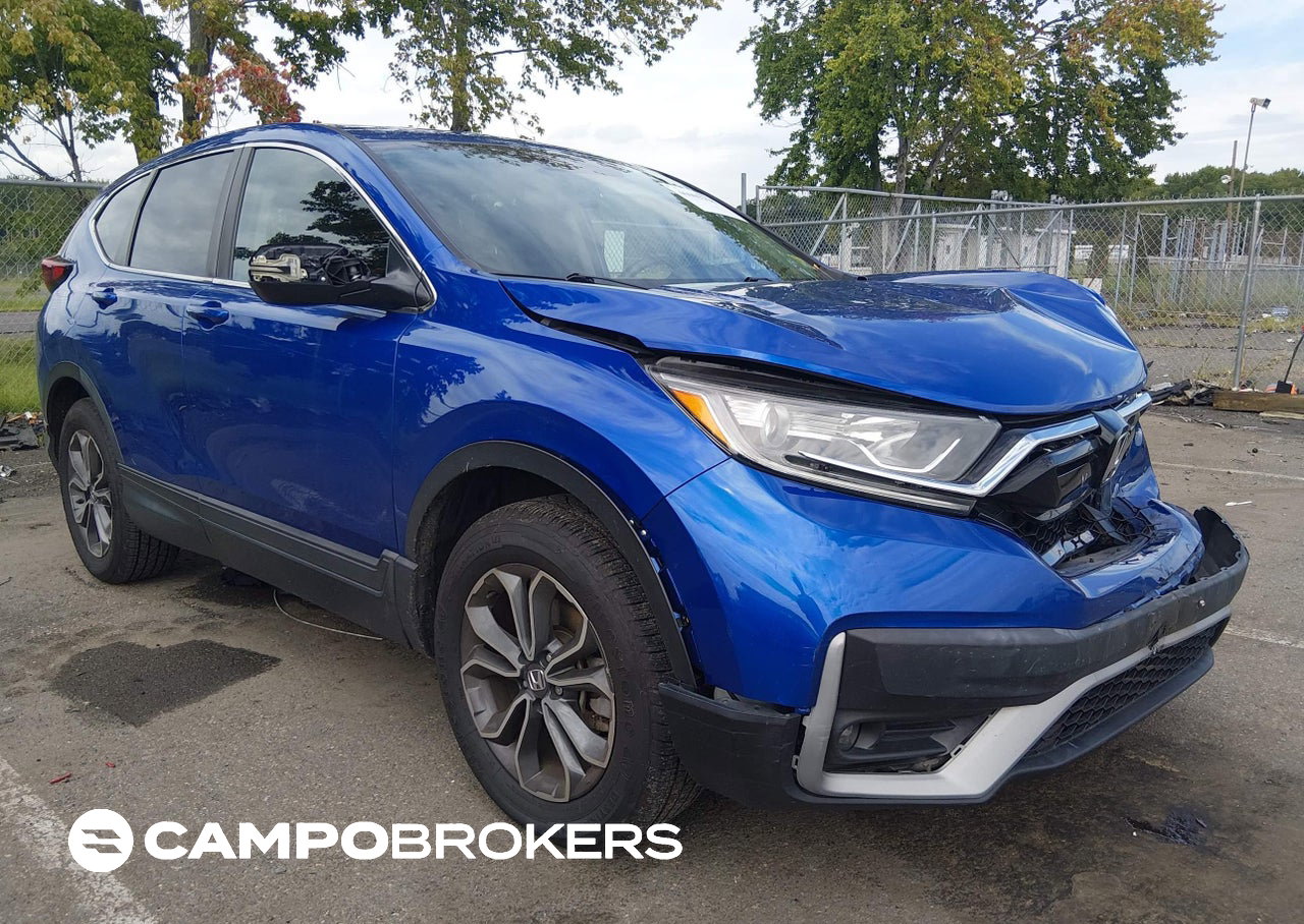 2021 Honda Cr-v Awd Ex-l, uszkodzenie: Przód, Iaai lot 46009358