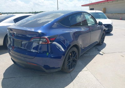 2023 Tesla Model Y Awd/long Range Dual Motor All-wheel Drive, пошкодження: Лівий перед, Iaai лот 45519880, фото 4 з 23