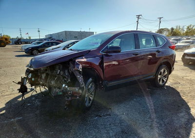 2019 Honda Cr-v Lx, Front End damage, Copart lot 72000636
