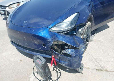 2023 Tesla Model Y Awd/long Range Dual Motor All-wheel Drive, пошкодження: Лівий перед, Iaai лот 45519880, фото 6 з 23