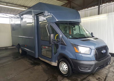 2021 Ford Transit T-350 Hd Delivery Truck, uszkodzenie: Drobne wgniecenia/zarysowania, Copart lot 70743886, zdjęcie 4 z 13