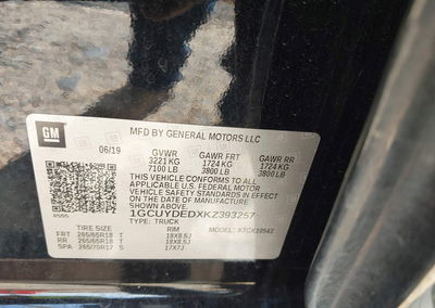 2019 Chevrolet Silverado 1500 Lt, Front End damage, Iaai lot 46085630, photo 9 of 21