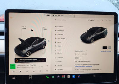2023 Tesla Model Y, daño Frontal, Copart lote 72386526, foto 9 de 14