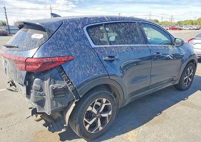 2021 Kia Sportage Lx, пошкодження: Задня частина, Copart лот 67429966, фото 3 з 14