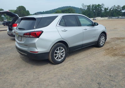 2022 Chevrolet Equinox Fwd Lt, Flood damage, Iaai lot 45646087, photo 4 of 11