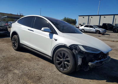 2022 Tesla Model X, daño Frontal, Copart lote 72391326, foto 4 de 16