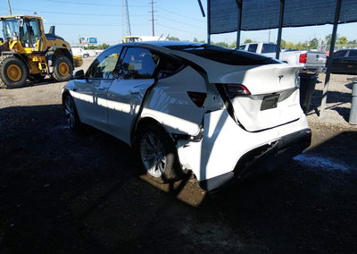 2023 Tesla Model Y Awd/long Range Dual Motor All-wheel Drive, Rear damage, Iaai lot 45906044, photo 3 of 19