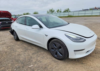 2019 Tesla Model 3, daño Trasero, Copart lote 53917666, foto 4 de 12