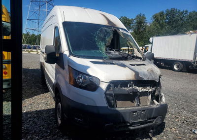2021 Ford Transit T-350 Delivery Van, uszkodzenie: Pożar, Copart lot 68895366, zdjęcie 4 z 14