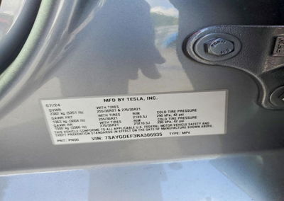 2024 Tesla Model Y, Side damage, Copart lot 68535016, photo 13 of 15