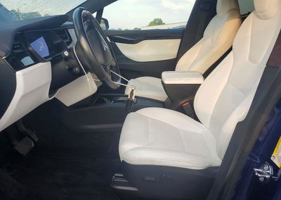 2020 Tesla Model X, uszkodzenie: Przód, Copart lot 62169626, zdjęcie 7 z 12