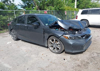 2025 Honda Civic Hybrid Sport/sport Touring, daño Frontal, Iaai lote 46136599