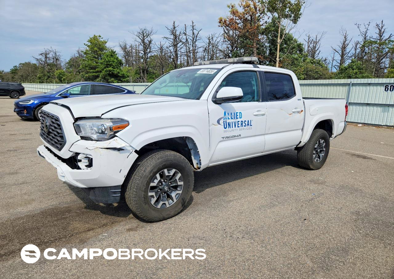 2020 Toyota Tacoma Sr5 V6, uszkodzenie: Przód, Copart lot 68714856