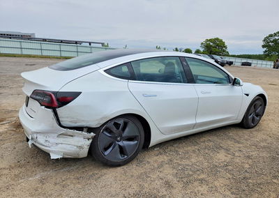 2019 Tesla Model 3, daño Trasero, Copart lote 53917666, foto 3 de 12