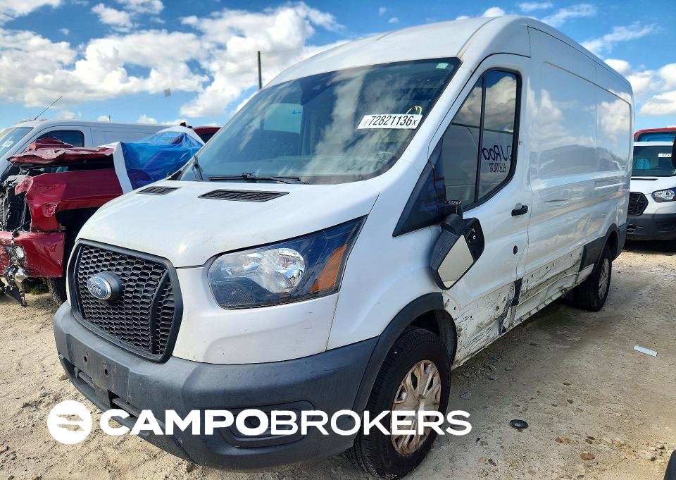 2021 Ford Transit 25 - Delivery Van, пошкодження: Бік, Copart лот 72821136