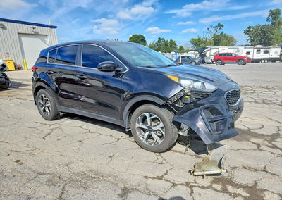 2022 Kia Sportage Lx, daño Frontal, Copart lote 70321346, foto 4 de 16