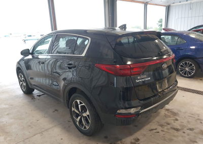 2020 Kia Sportage Lx, Left Side damage, Iaai lot 46145660, photo 3 of 17