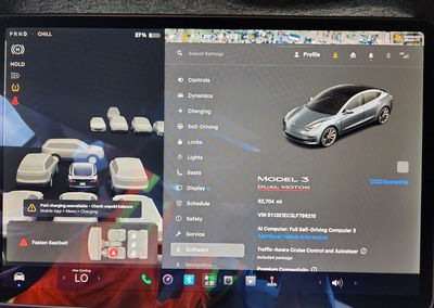 2020 Tesla Model 3, daño Lateral, Copart lote 54017316, foto 9 de 12