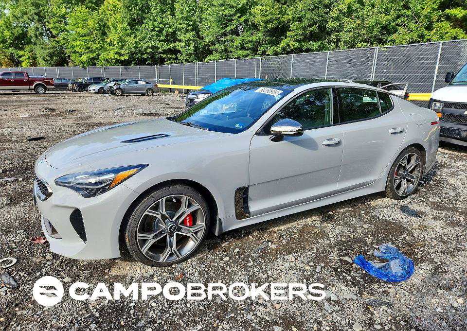 2019 Kia Stinger Gt1, пошкодження: Затоплення, Copart лот 68380986
