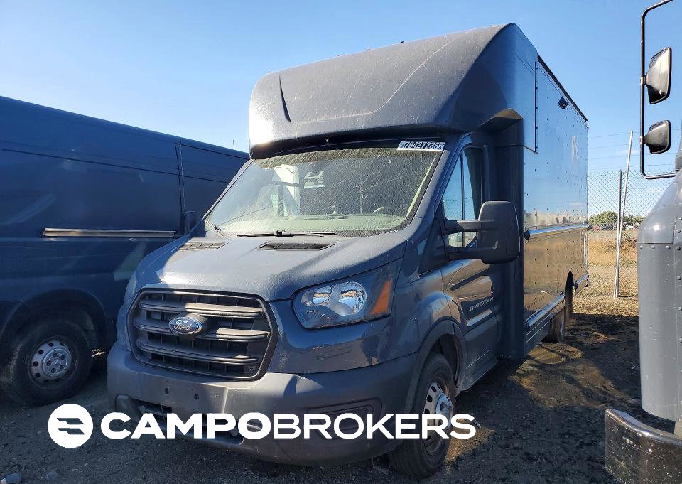 2021 Ford Transit Delivery Truck, uszkodzenie: Tył, Copart lot 70427236